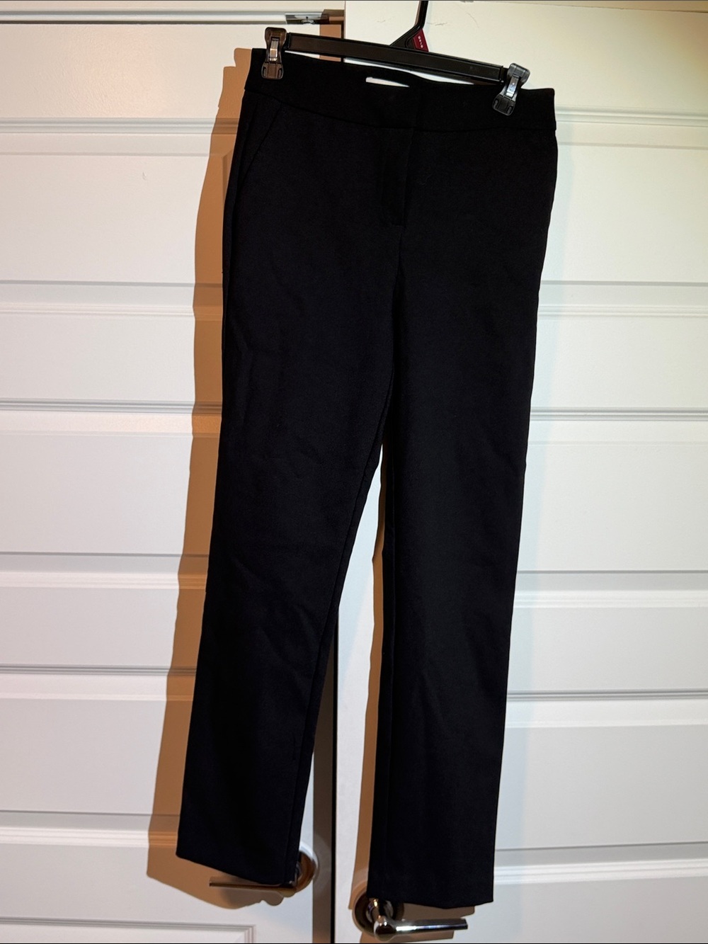Rachel Zoe Black Straight Leg Pants